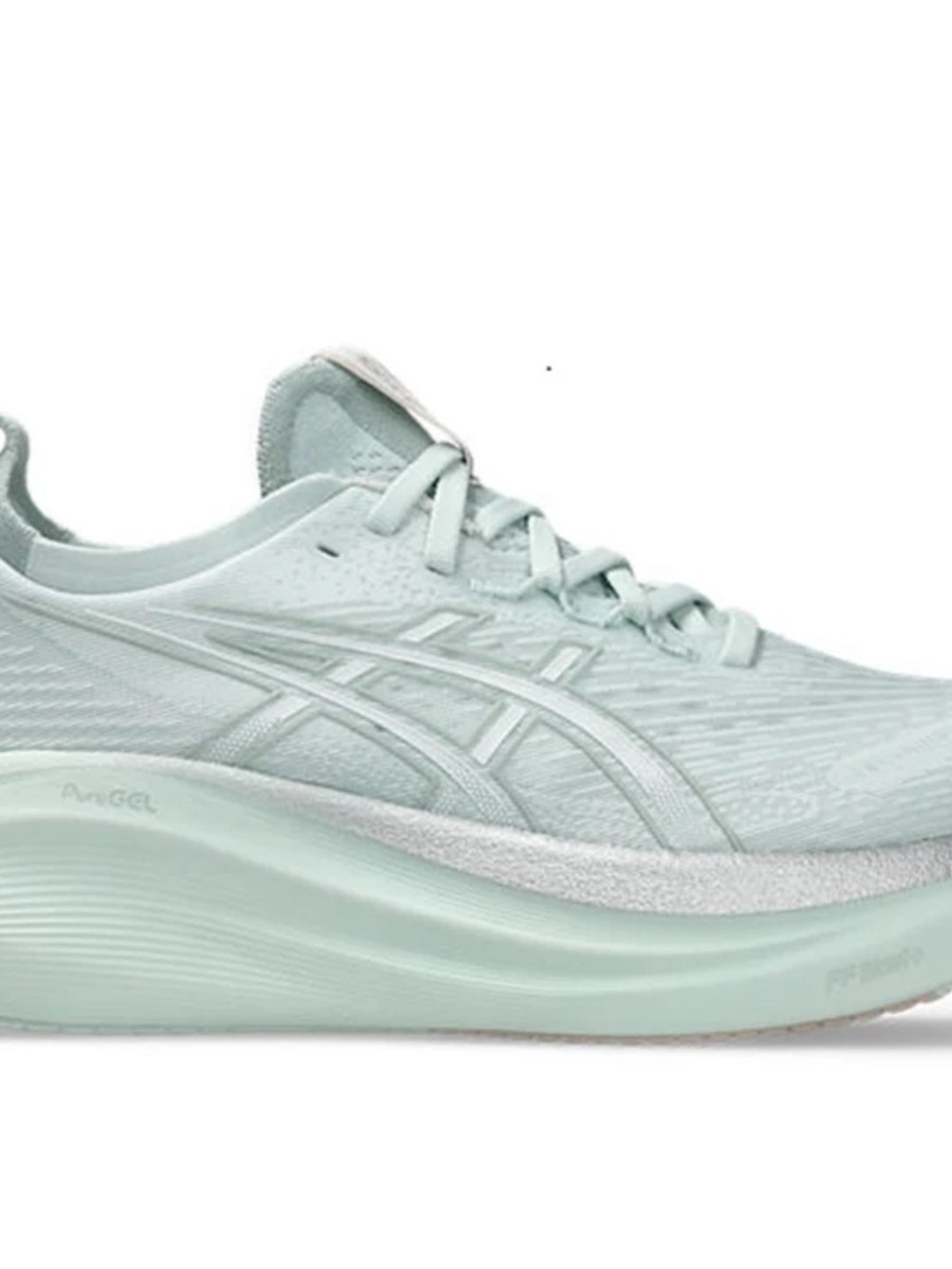 Asics Mint Green Athletic Running Shoes